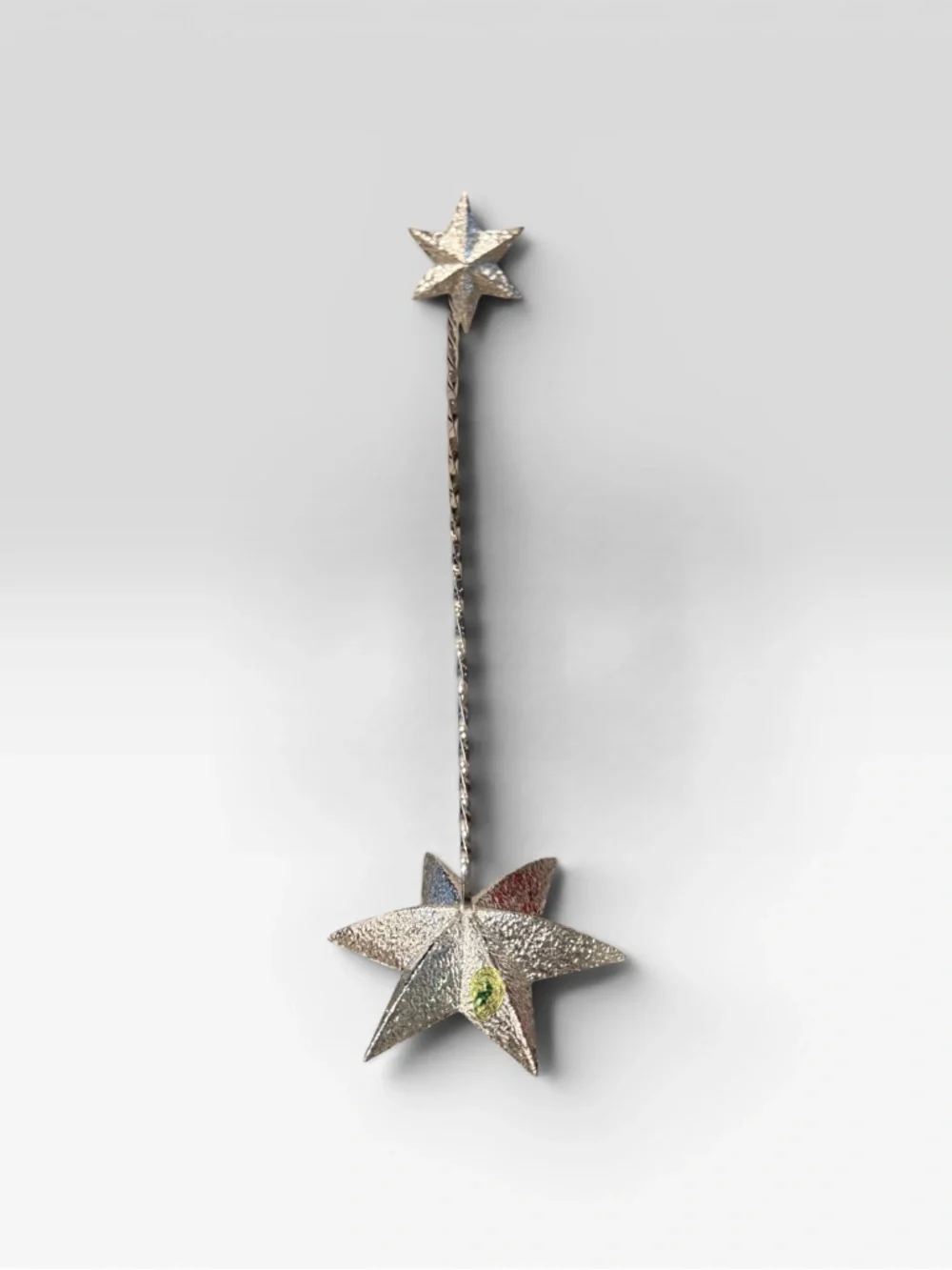 2003 WATERFORD Silver Plated Star Christmas Ornament Stand Hanger 142173 - NEW